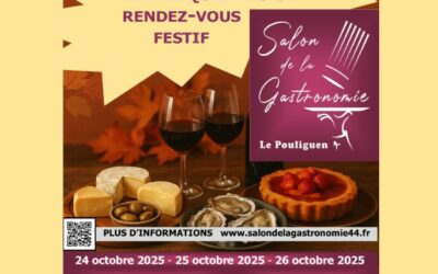 Le Salon de la Gastronomie du Pouliguen du 24 au 26 octobre 2025 : Silvaé Nature vous y attend