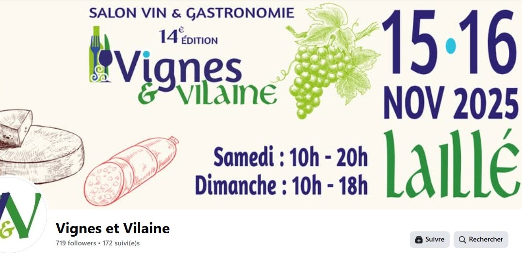 Salon des Vins et de la gastronomie de Laillé (Ille & Villaine) : Silvaé Nature vous y attend du 15 & 16 novembre 2025